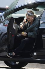 HILARY DUFF Out in Los Angeles 09/26/2020
