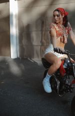 INDIANA MASSARA at a Photoshoot, August 2020