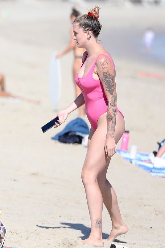 IRELAND BALDWIN in Swimsuit at a Beach in Malibu 08/30/2020
