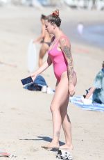IRELAND BALDWIN in Swimsuit at a Beach in Malibu 08/30/2020