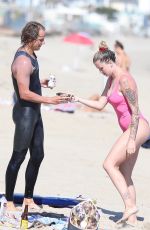 IRELAND BALDWIN in Swimsuit at a Beach in Malibu 08/30/2020