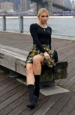 IRINA BAEVA at a Photoshoot at Dumbo Area in Brooklyn 09/29/2020