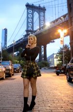 IRINA BAEVA at a Photoshoot at Dumbo Area in Brooklyn 09/29/2020