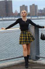 IRINA BAEVA at a Photoshoot at Dumbo Area in Brooklyn 09/29/2020