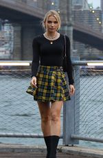 IRINA BAEVA at a Photoshoot at Dumbo Area in Brooklyn 09/29/2020