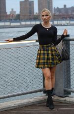 IRINA BAEVA at a Photoshoot at Dumbo Area in Brooklyn 09/29/2020