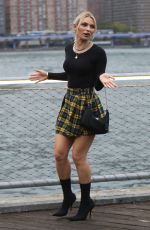 IRINA BAEVA at a Photoshoot at Dumbo Area in Brooklyn 09/29/2020