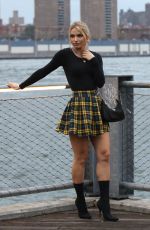 IRINA BAEVA at a Photoshoot at Dumbo Area in Brooklyn 09/29/2020