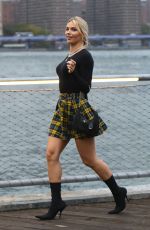 IRINA BAEVA at a Photoshoot at Dumbo Area in Brooklyn 09/29/2020