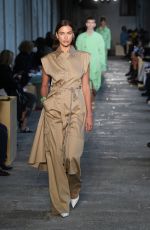IRINA SHAYK at Hugo Boss Runway Show at Milan Fashion Week 09/23/2020