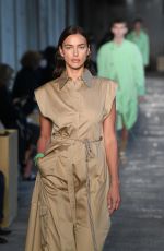 IRINA SHAYK at Hugo Boss Runway Show at Milan Fashion Week 09/23/2020
