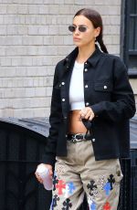 IRINA SHAYK Out and About in New York 09/18/2020