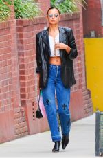 IRINA SHAYK Out in New York 09/14/2020 