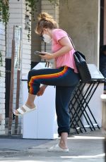 ISLA FISHER Out in Los Angeles 09/21/2020