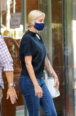 IVANKA TRUMP in Denim Leaves an Office in New York 09/18/2020
