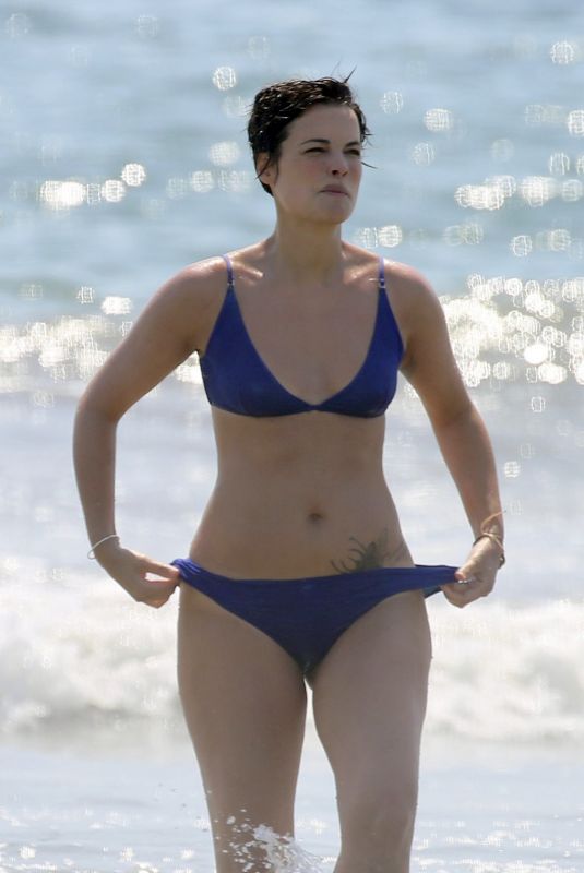 JAIMIE ALEXANDER in Bikini on the Beach in Malibu 08/30/2020