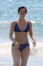 JAIMIE ALEXANDER in Bikini on the Beach in Malibu 08/30/2020