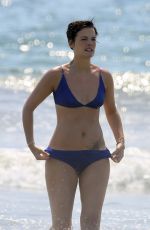 JAIMIE ALEXANDER in Bikini on the Beach in Malibu 08/30/2020