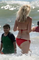 JAIMIE ALEXANDER in Bikini on the Beach in Malibu 08/30/2020