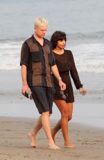 JAMEELA JAMIL Out at Miramar Beach 08/26/2020