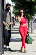 JEANNIE MAI in Tifghts Leaves DWTS Sstudio in Los Angeles 09/19/2020
