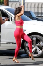 JEANNIE MAI in Tifghts Leaves DWTS Sstudio in Los Angeles 09/19/2020