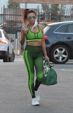 JEANNIE MAI in Tights Heading to Dance Studio in Los Angeles 09/17/2020