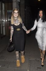 JEMMA LUCY at Novikov in London 09/28/2020