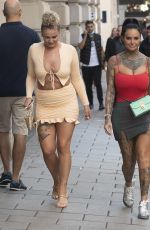 JEMMA LUCY Out with Friends in London 09/13/2020