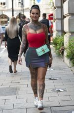 JEMMA LUCY Out with Friends in London 09/13/2020