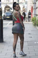JEMMA LUCY Out with Friends in London 09/13/2020