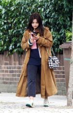 JENNA LOUISE COLEMAN Out and About in London 09/04/2020