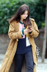 JENNA LOUISE COLEMAN Out and About in London 09/04/2020