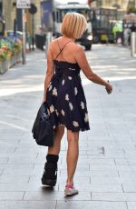JENNI FALCONER Arrives at Global Radio in London 09/15/2020