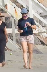 JENNIFER GARNER in Shorts Out on the Beach in Malibu 09/26/2020