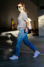 JENNIFER GARNER Leaves a Spa in Brentwood 08/31/2020