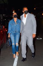 JENNIFER LOPEZ and Alex Rodriguez Out for Dinner in New York 09/08/2020