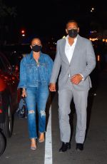 JENNIFER LOPEZ and Alex Rodriguez Out for Dinner in New York 09/08/2020
