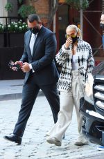 JENNIFER LOPEZ and Alex Rodriguez Out in New York 09/08/2020