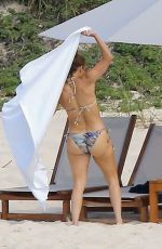 JENNIFER LOPEZ in Bikini on the Beach in Turk and Caicos 09/20/2020