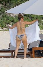 JENNIFER LOPEZ in Bikini on the Beach in Turk and Caicos 09/20/2020