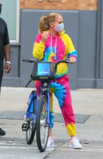 JENNIFER LOPEZ Oot for a Bike Ride in New York 09/07/2020