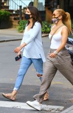 JENNIFER LOPEZ Out for Lunch with Her Sister in New York 09/07/2020