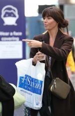 JENNIFER METCALFE at Picadilly Train Station in Manchester 08/30/2020