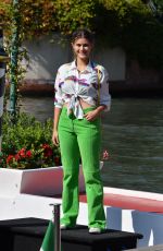 JENNY DE NUCCI Arrives at Hotel Excelsior in Venice 09/05/2020