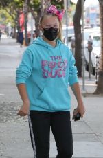 JOJO SIWA Out for Iced Coffee in Los Angeles 09/26/2020