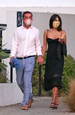 JORDANA BREWSTER and Andrew Form Out for Dinner in Santa Monica 09/19/2020