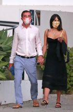 JORDANA BREWSTER and Andrew Form Out for Dinner in Santa Monica 09/19/2020