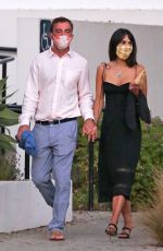 JORDANA BREWSTER and Andrew Form Out for Dinner in Santa Monica 09/19/2020