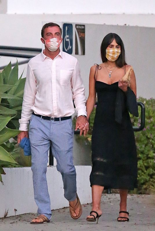 JORDANA BREWSTER and Andrew Form Out for Dinner in Santa Monica 09/19/2020